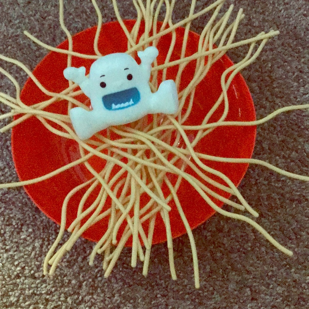Yetti in my spaghetti